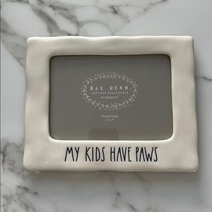 Rae Dunn Pet Picture Frame